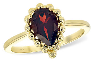 C225-67353: LDS GARNET RING 1.38 CT