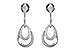 C225-69144: EARRINGS .12 TW