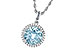 C226-60035: NECK 2.05 AQUAMARINE 2.16 TGW