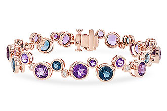 C309-33662: BRACELET 13.90 SEMI-PREC 14.20 TGW