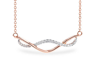 C309-35498: NECKLACE .14 TW