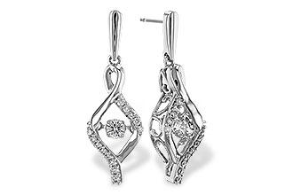C310-24571: EARRINGS .40 TW