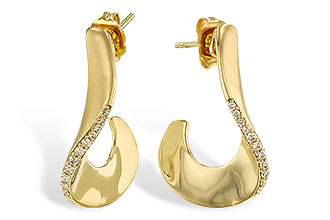 C311-09135: EARRINGS .14 TW