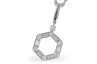 C311-09180: NECKLACE .14 BAG .35 TW