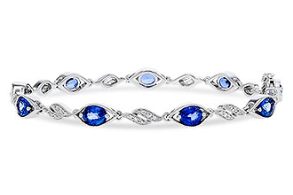 C311-10998: BRACELET 4.02 SAPPHIRE 4.26 TGW (7")