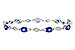 C311-10998: BRACELET 4.02 SAPPHIRE 4.26 TGW (7")