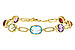 C311-12780: BRACELET 8.87 TW SEMI-PREC (GT,CIT,AMY,G.AMY,BT)