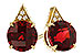 C311-15480: EARR 2.08 TW GARNET 2.10 TGW (6MM RD)