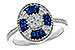 C311-15535: LDS RG .56 TW SAPPHIRE .86 TGW