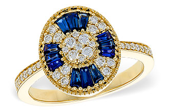 C311-15535: LDS RG .56 TW SAPPHIRE .86 TGW