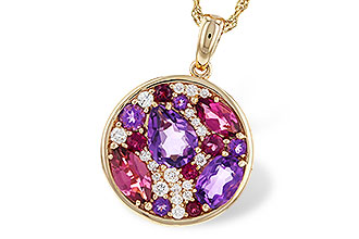 C311-15544: NECK 1.83 TW SEMI-PRECIOUS (P.TOUR, AMY) 2.00 TGW