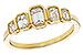 C311-17335: LDS DIA WED RG .90 TW EMERALD CUTS