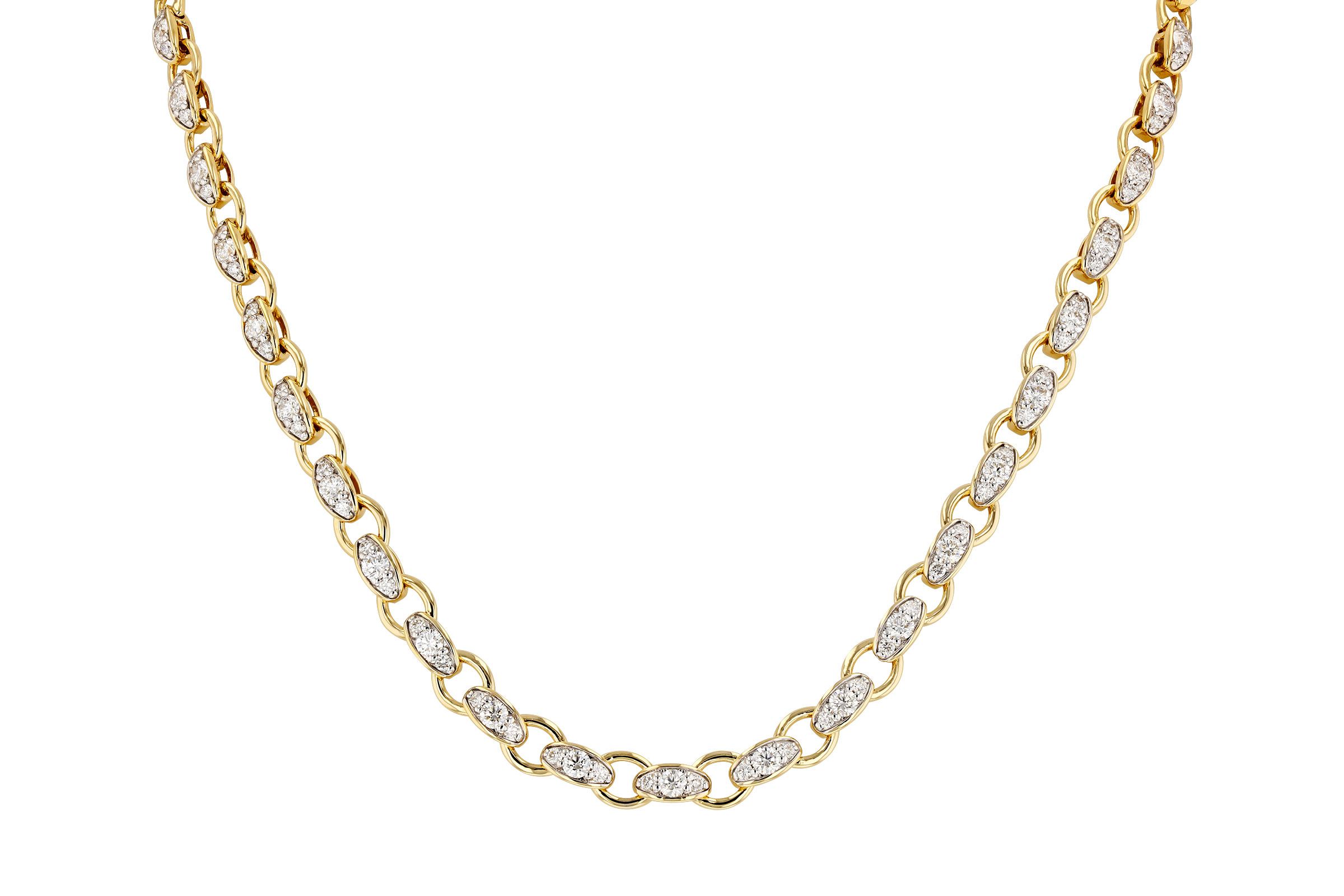 C312-01835: NECKLACE 3.18 TW (17.25")