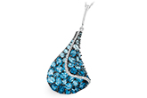 D223-86407: NECK 4.81 BLUE TOPAZ 4.94 TGW