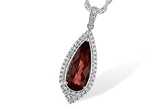 D225-66407: NECK 2.27 GARNET 2.52 TGW