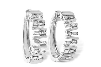 D226-59171: EARR .30 TW BAGUETTE DIAS