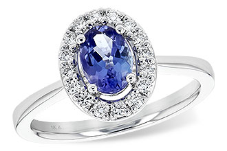 D226-60980: LDS RG .73 TANZANITE .97 TGW