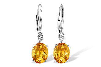 D226-62735: EARR 3.20 TW CITRINE 3.25 TGW (9x7MM CIT)