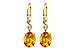D226-62735: EARR 3.20 TW CITRINE 3.25 TGW (9x7MM CIT)
