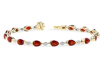 D309-30935: BRACELET 6.44 GARNET 6.60 TGW