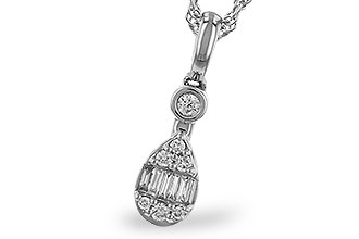 D311-10007: NECKLACE .05 BAG .14 TW