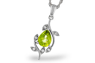 D311-11862: NECKLACE 1.16 PERIDOT 1.21 TGW (8x6MM PER)
