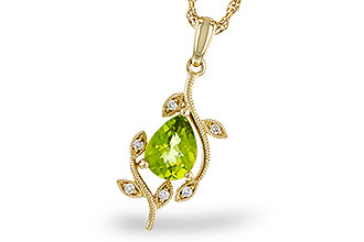 D311-11862: NECKLACE 1.16 PERIDOT 1.21 TGW (8x6MM PER)