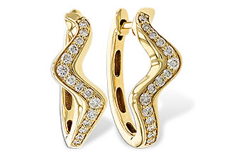 D311-14607: EARRINGS .40 TW