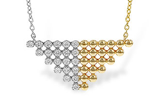 D311-14635: NECKLACE .37 TW (18")