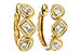 D311-16444: EARRINGS .42 TW FANCY CUT DIAS