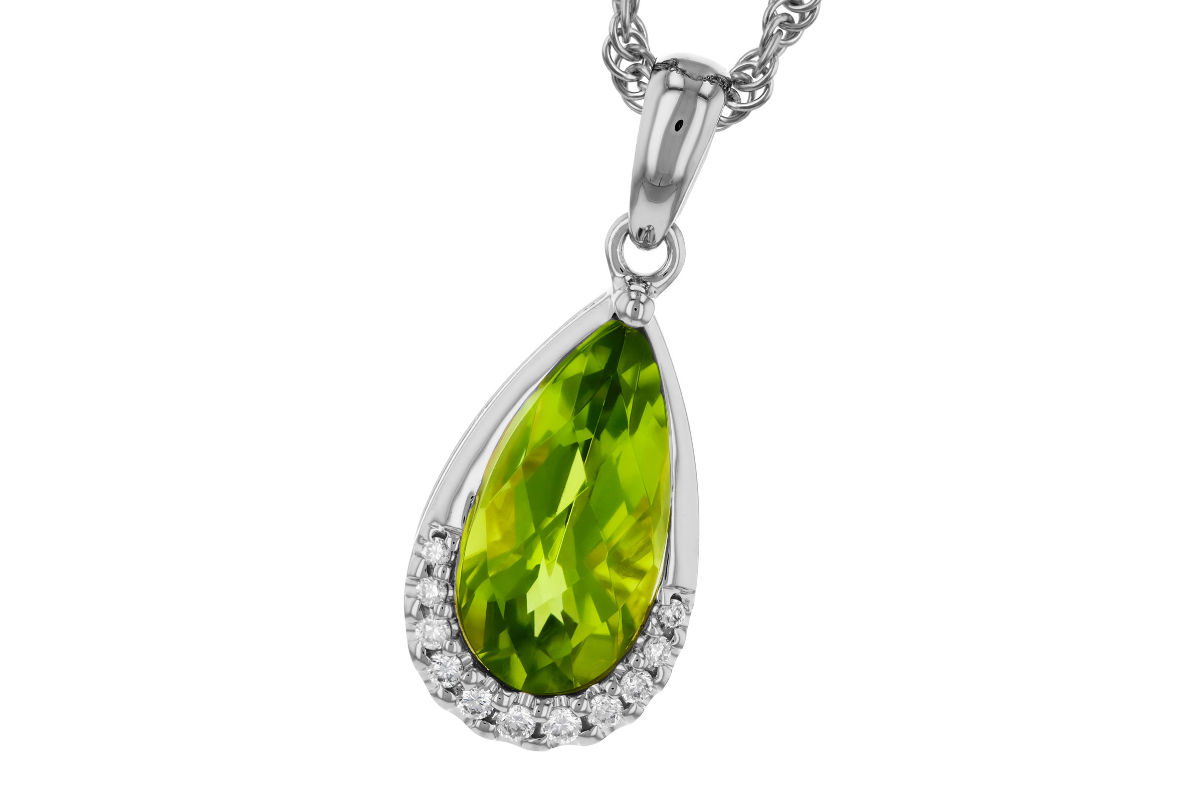 D312-01835: NECK 1.94 PERIDOT 2.00 TGW (12x6MM PS)