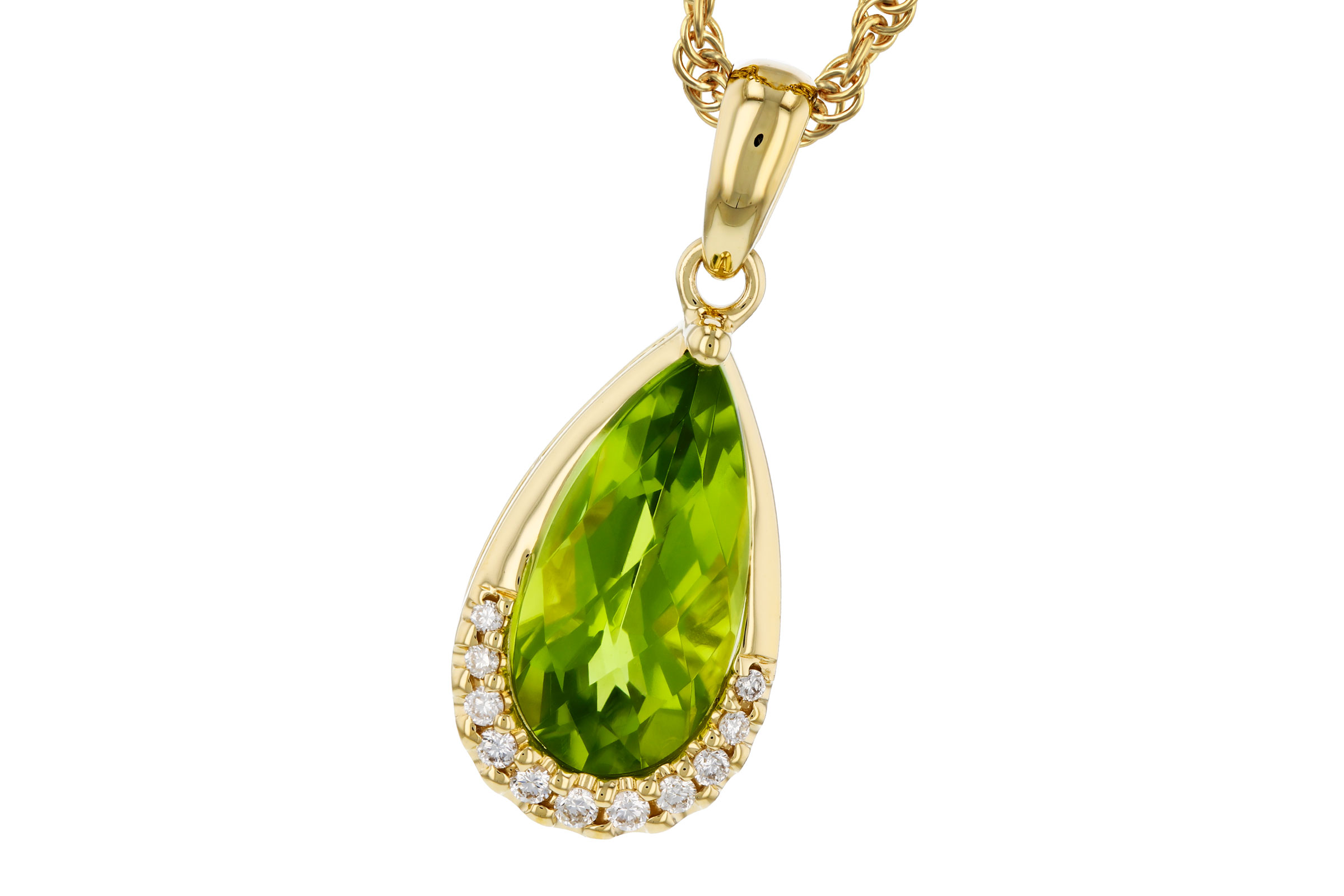 D312-01835: NECK 1.94 PERIDOT 2.00 TGW (12x6MM PS)