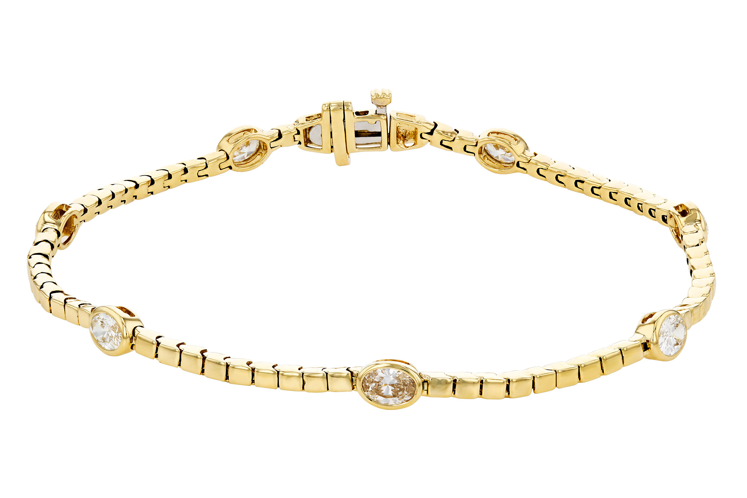 D312-01880: BRACELET 1.30 TW OVAL DIA (7")