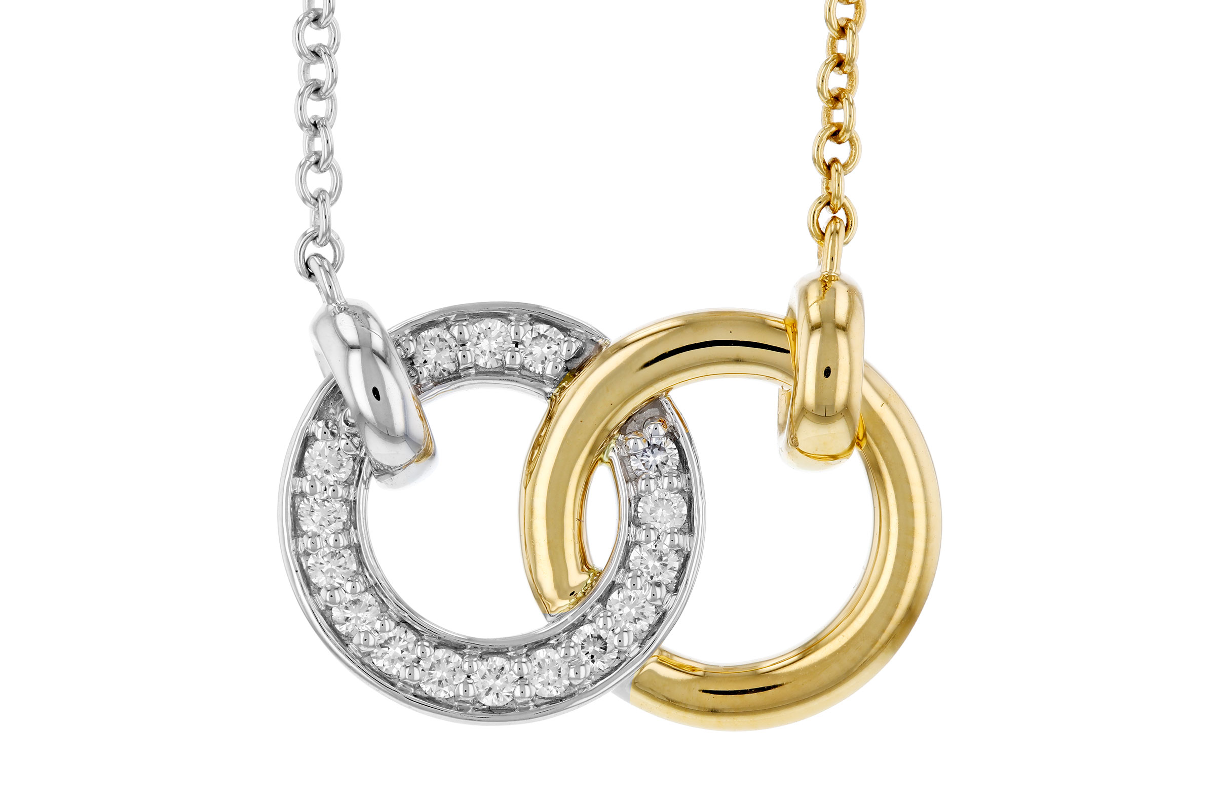 D312-01889: NECKLACE .20 TW (18")