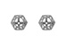 E036-62744: EARRING JACKETS .08 TW (FOR 0.50-1.00 CT TW STUDS)