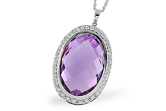 E221-14580: NECK 25.60 AMETHYST 26.10 TGW