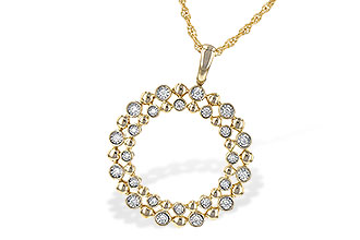 E226-59107: NECKLACE .12 TW