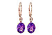 E226-62735: EARR 2.85 TW AMETHYST 2.90 TGW (9x7MM AMY)