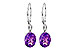 E226-62735: EARR 2.85 TW AMETHYST 2.90 TGW (9x7MM AMY)