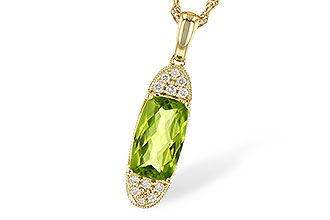 E309-34562: NECK 1.90 PERIDOT 2.00 TGW