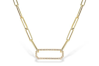 E310-18271: NECKLACE .50 TW (17 INCHES)