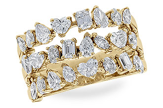 E310-20962: LDS DIA WED RG 2.00 TW FANCY CUT DIAS