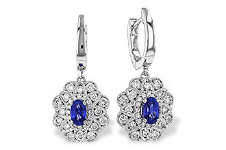 E310-25489: EARR .68 TW SAPPHIRE 1.42 TGW (5x3MM SAPP)