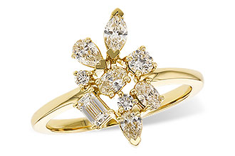 E310-25544: LDS DIA RG .75 TW FANCY CUT DIAMONDS