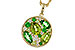 E311-12753: NECK 2.20 TW SEMI-PRECIOUS (TSAV, PER) 2.37 TGW