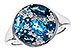 E311-12762: LDS RG 1.80 TW BLUE TOPAZ 1.96 TGW