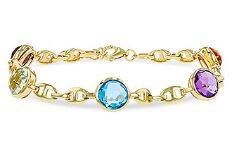 E311-12771: BRACELET 7.09 TW SEMI-PREC (GT,CIT,AMY,G.AMY,BT)