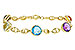 E311-12771: BRACELET 7.09 TW SEMI-PREC (GT,CIT,AMY,G.AMY,BT)