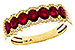 E311-16380: LDS WED RG 1.40 TW RUBY 1.57 TGW