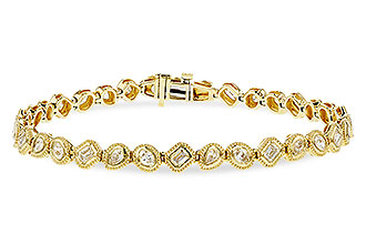 E311-16435: BRACELET 2.15 TW FANCY CUT DIAMONDS